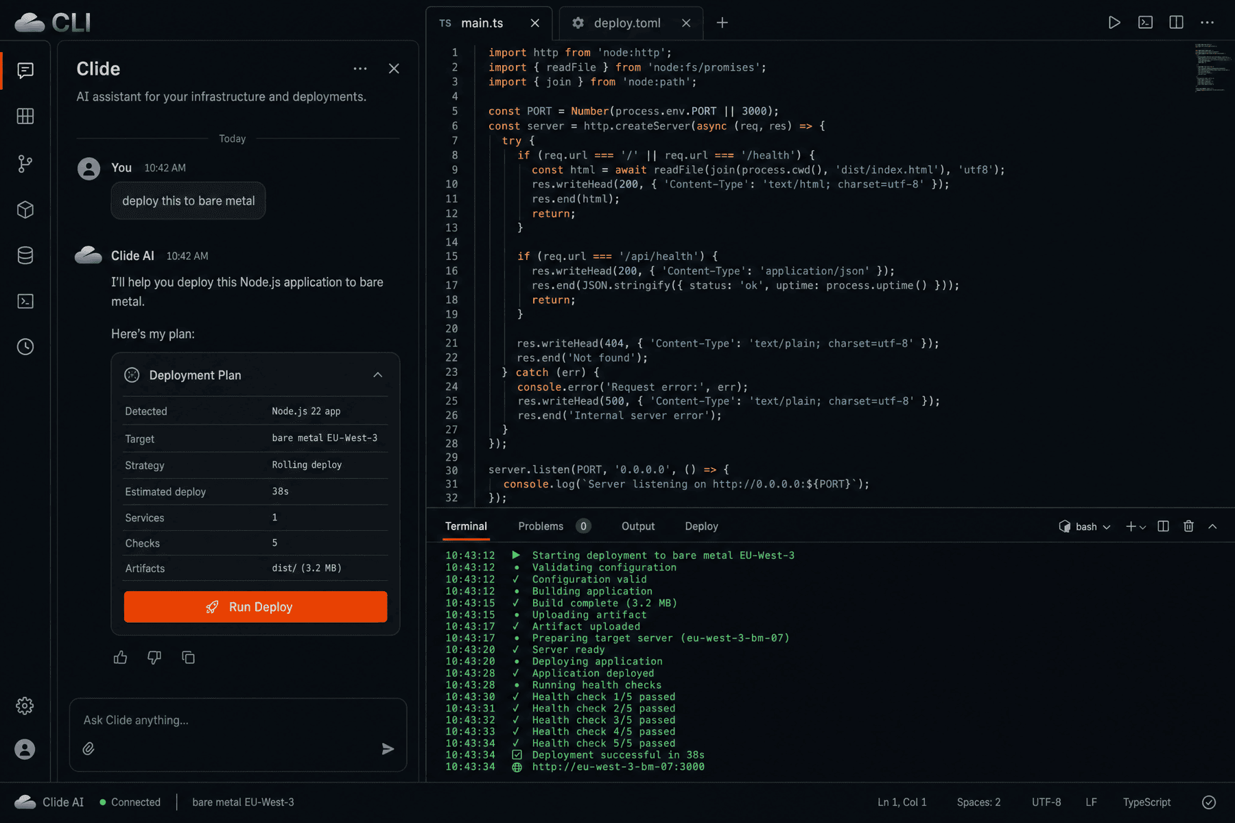 Clide AI assistant